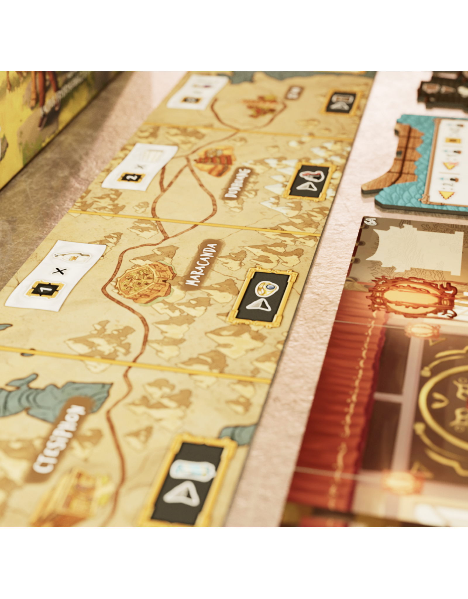 Board&Dice Tianxia (2025) NIS Bundle (Base game, Silk Roads and Sleeves)