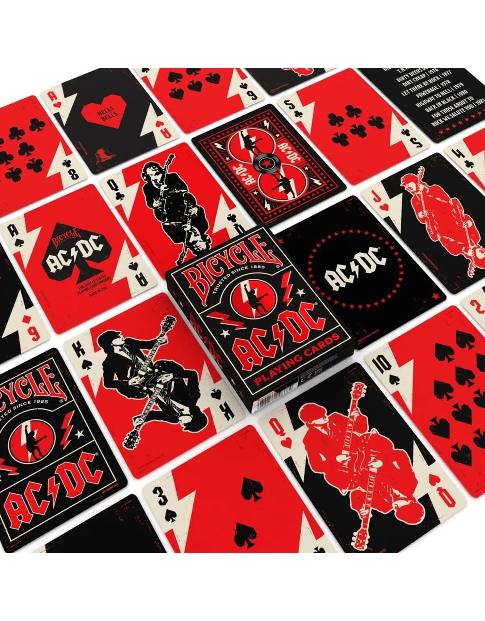The United States Playing Card Company Bicycle Playing Cards - ACDC