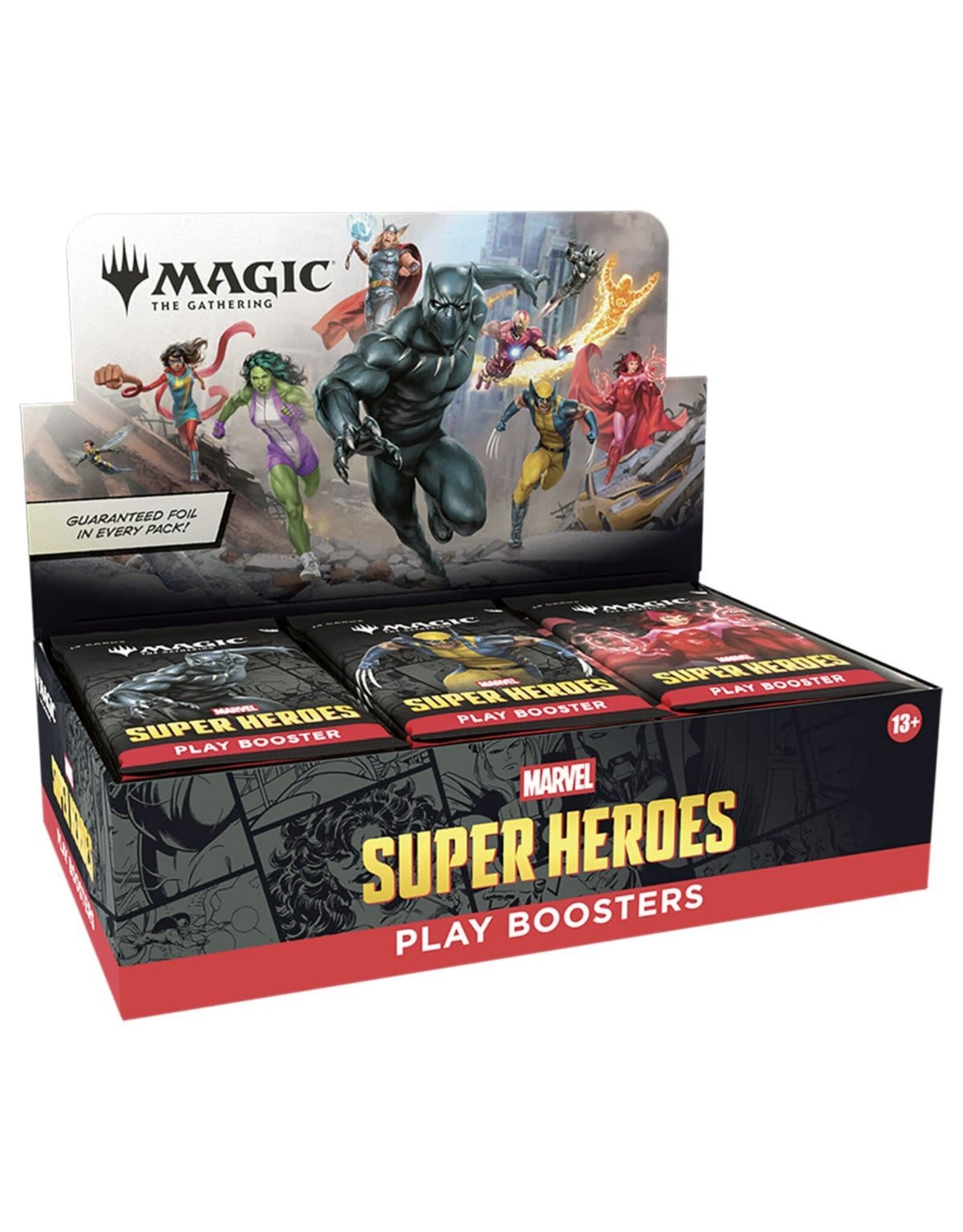 Wizards of the Coast Magic: The Gathering - Marvel Super Heroes - Play Booster