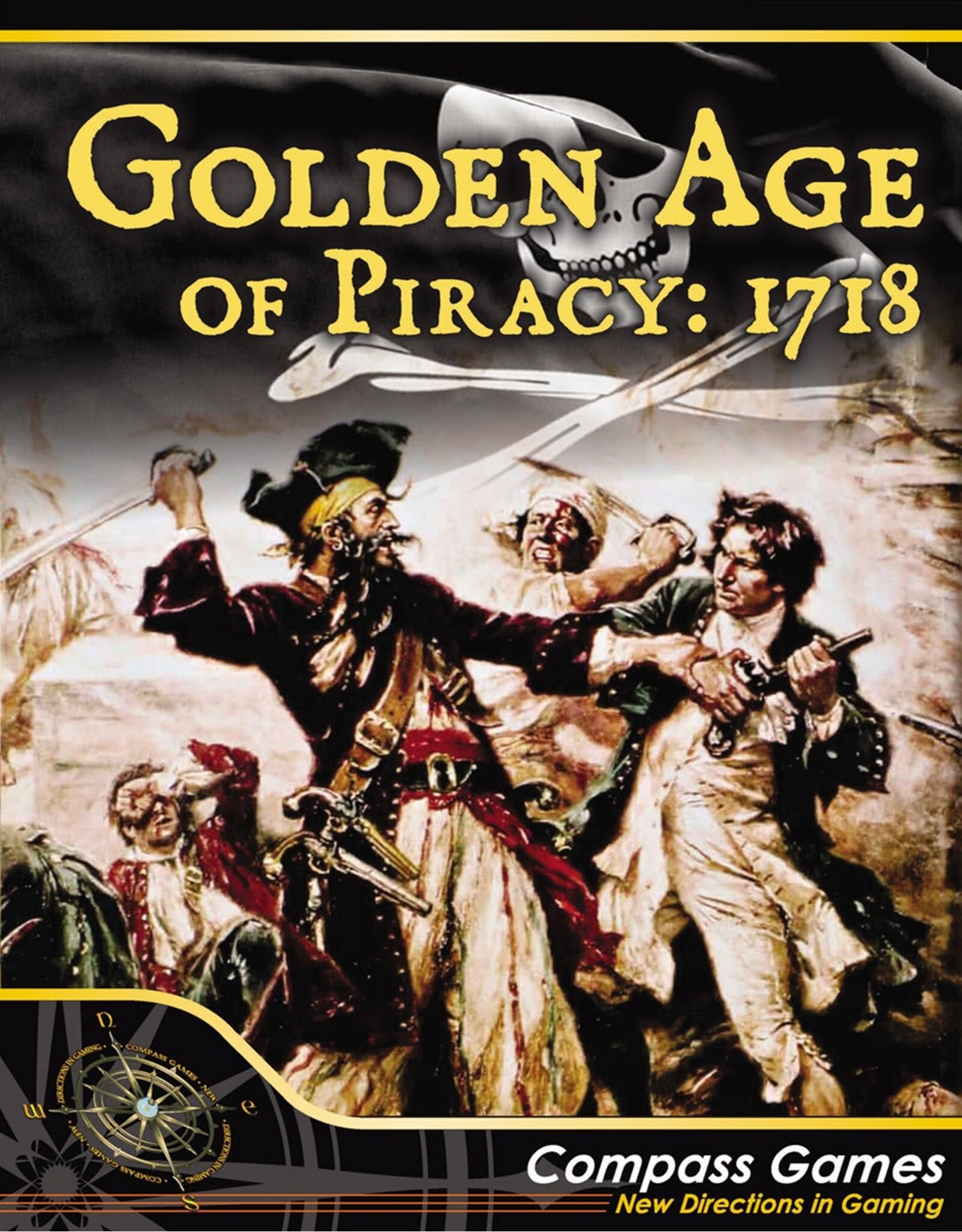 Compass Games Golden Age of Piracy: 1718 (NIS) Fully Sleeved