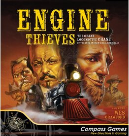 Compass Games Engine Thieves: The Andrews Railroad Raid of 1862 (NIS) Fully Sleeved