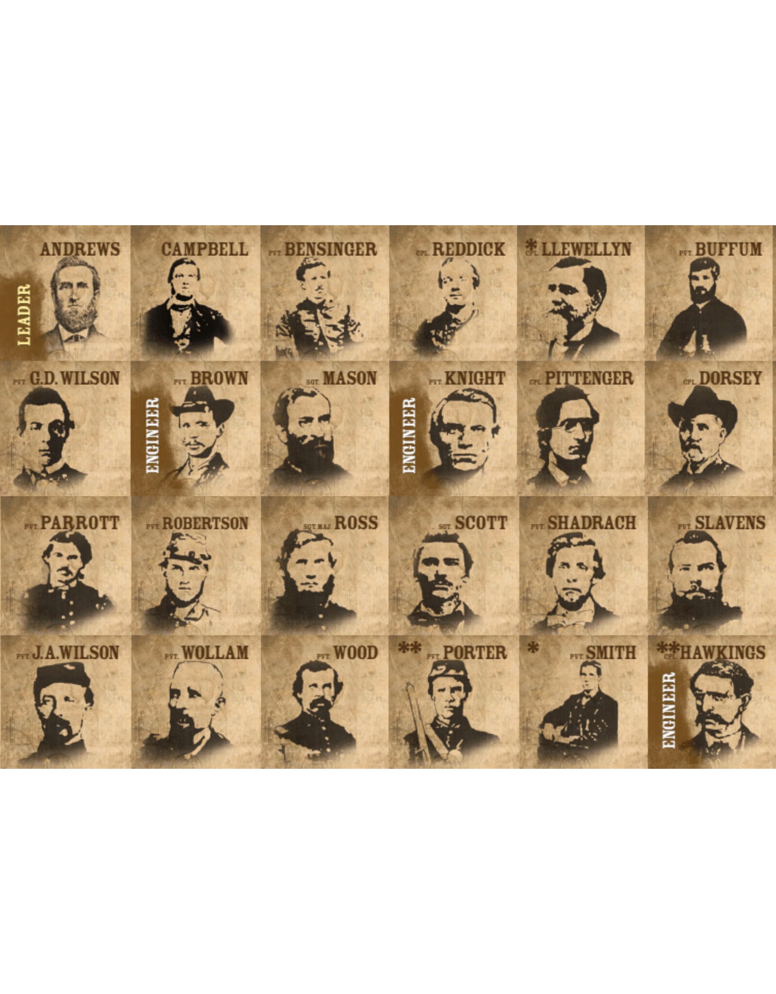 Compass Games Engine Thieves: The Andrews Railroad Raid of 1862 (NIS) Fully Sleeved