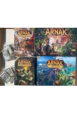 Czech Games Edition Lost Ruins of Arnak Bundle, Base Game + Expedition Leaders + The Missing Expedition + Twisted Paths Expansions NIS Fully Sleeved