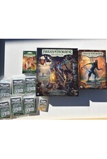 Fantasy Flight Games Arkham Horror: The Card Game Bundle Includes: Base game + Andre Patel Investigator Deck + Children of Blood Small campaign expansion (NIS) Fully Sleeved