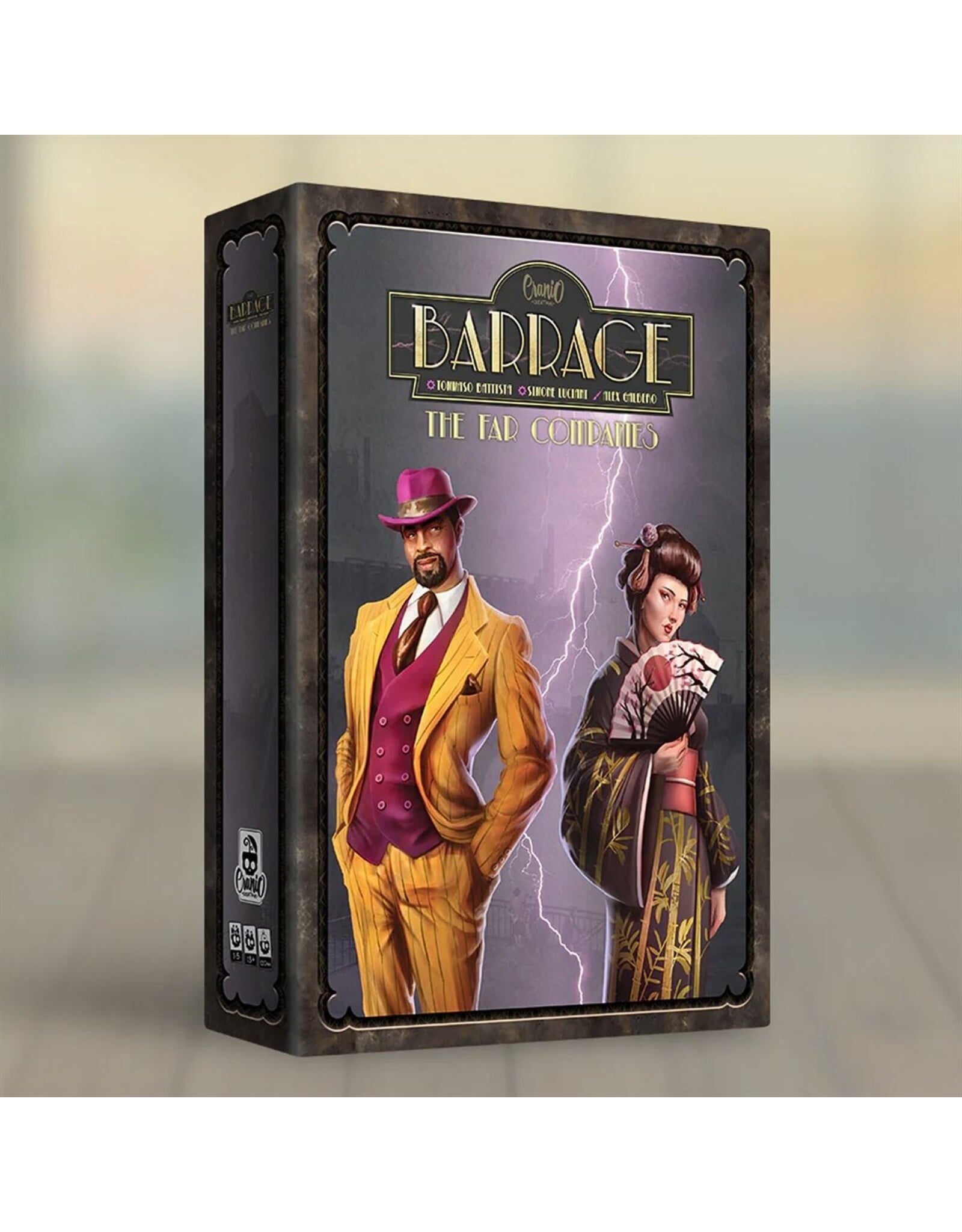 CrowD Games Barrage Bundle with Base Game + The Far Companies + The Geological Factor NIS Fully Sleeved