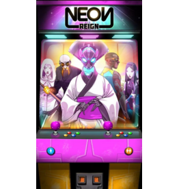 Neon Knights Neon Reign (2024) New Sleeved Board Game