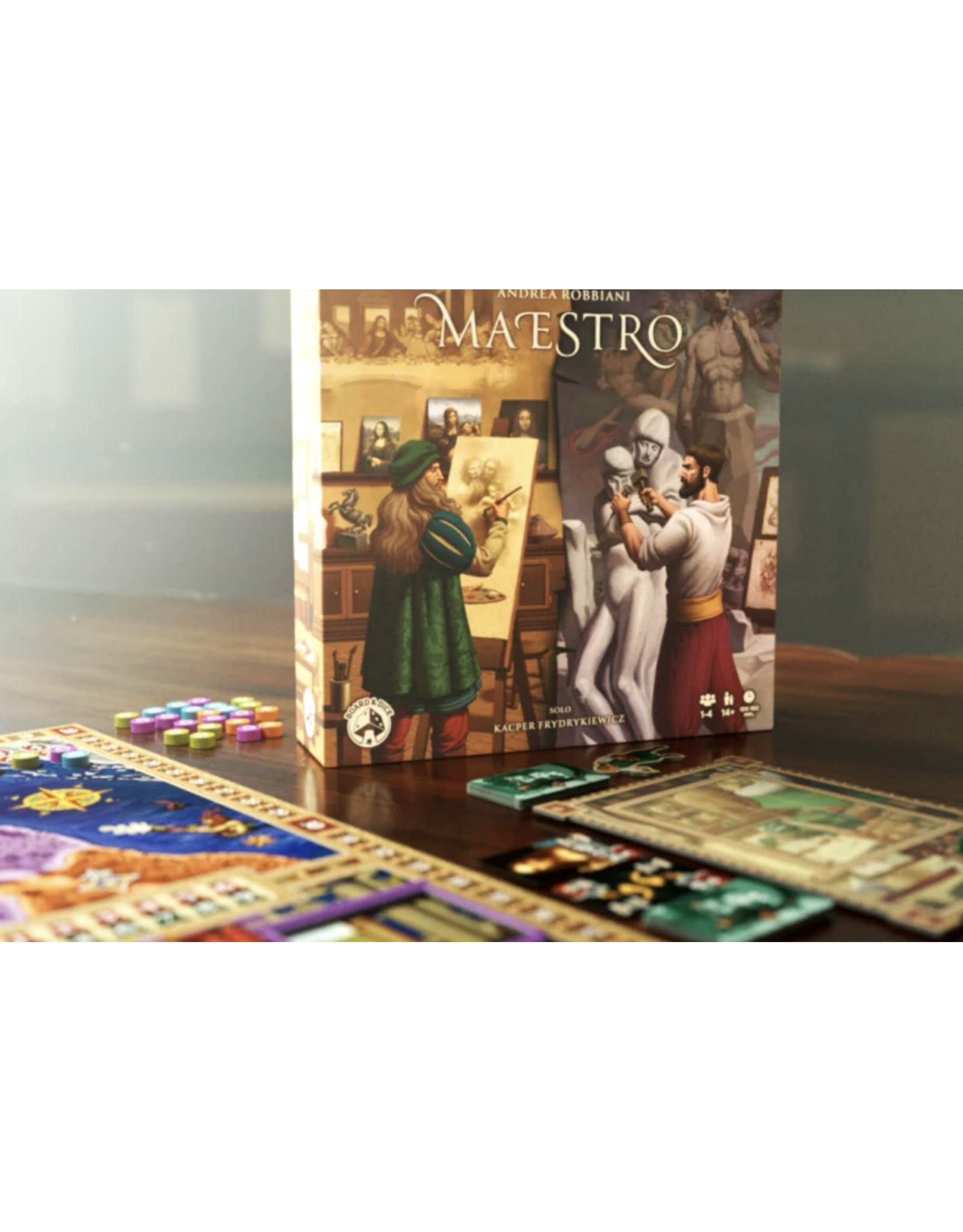 Board&Dice Maestro (2026) New Sleeved Board Game