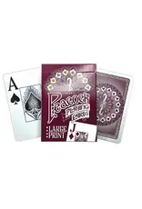 Outset Media Peacock Playing Card Large Print