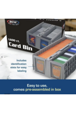 BCW Collectible Card Bin - 1600 - Gray