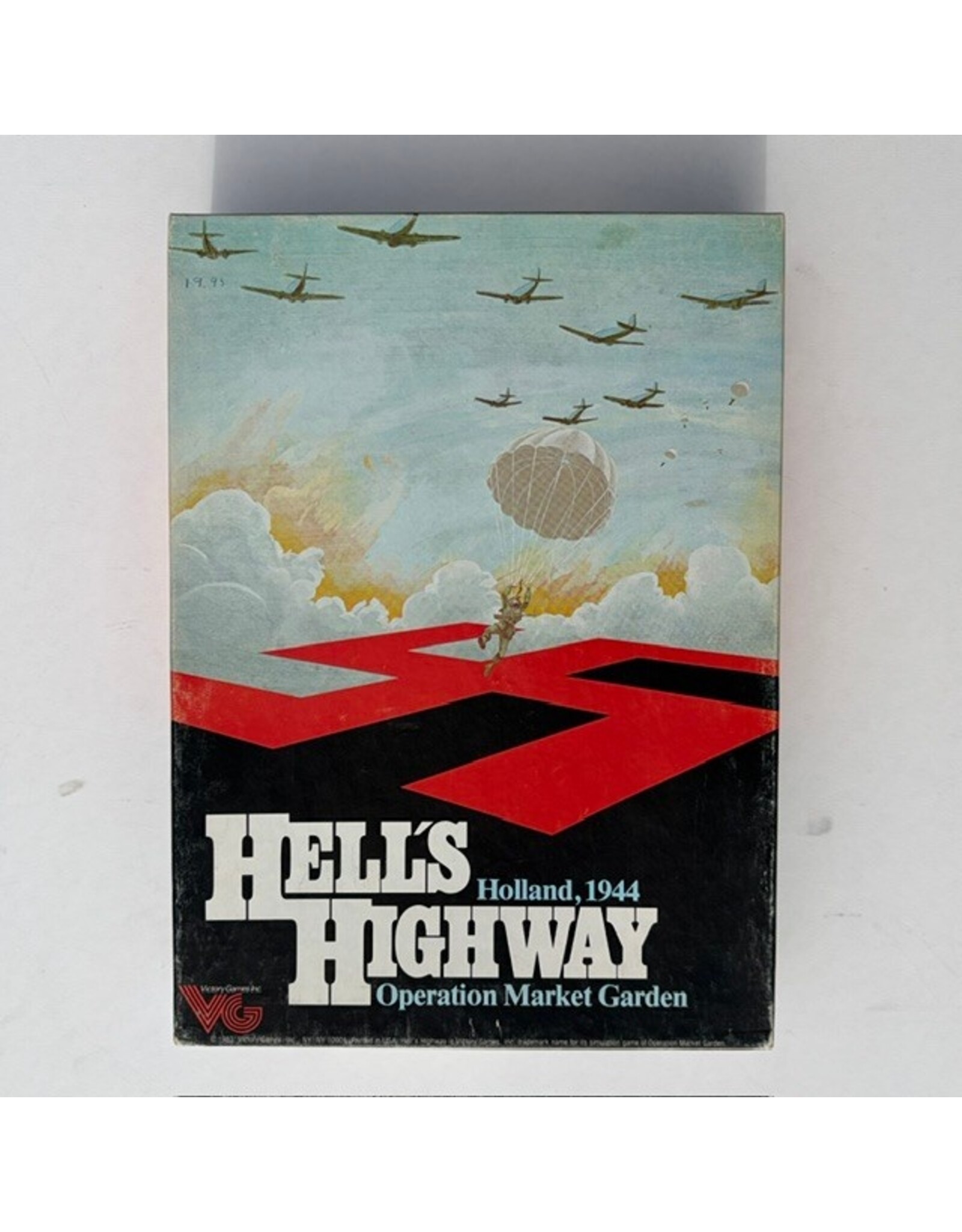 Avalon Hill Game Company Hell's Highway: Operation Market Garden (1983) (USED) (Unpunched)