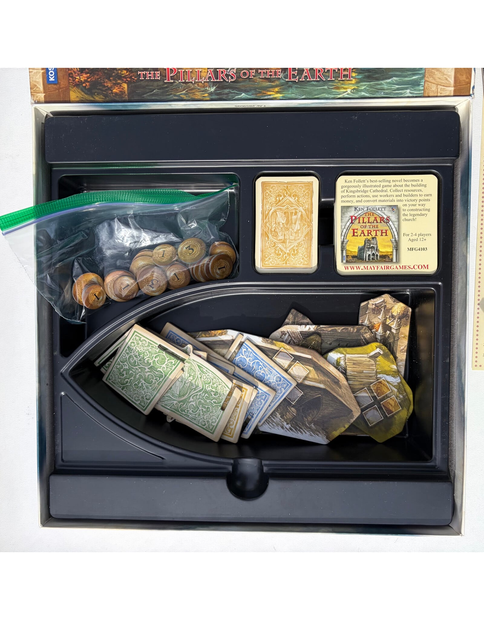 Kosmos / Mayfair Games World Without End (2009) (USED) (Missing Yellow Player Reference Cards)