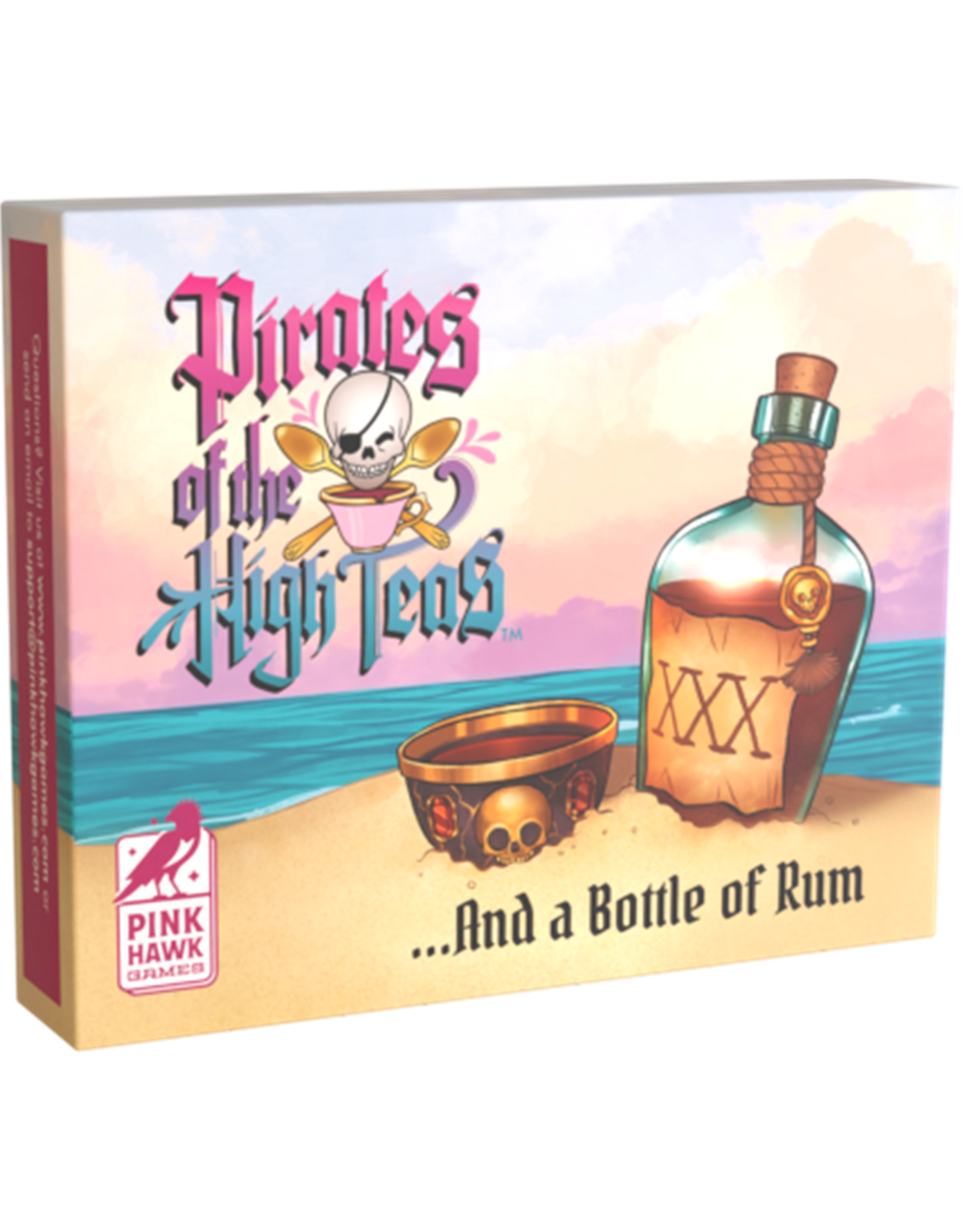 Pink Hawk Games Pirates of the High Teas (2026) Bundle Base Game + ... And a Bottle of Rum (NIS) Fully Sleeved