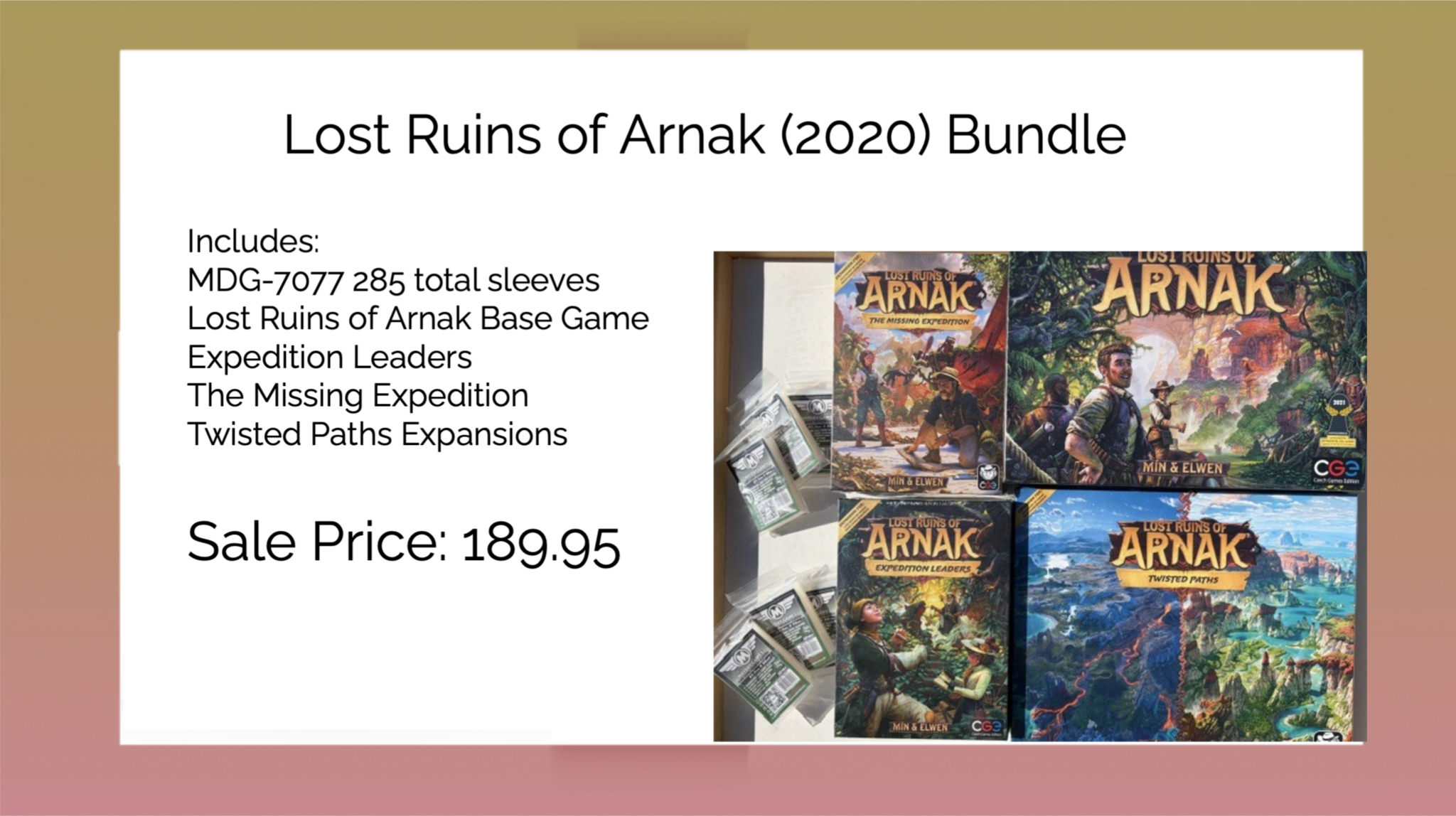 Lost Ruins of Arnak 