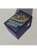 the op games Flip 7 (2024) NIS Board Game + Standard Card Game Card Sleeves 100 pack (63.5x88mm)  MDG-7041