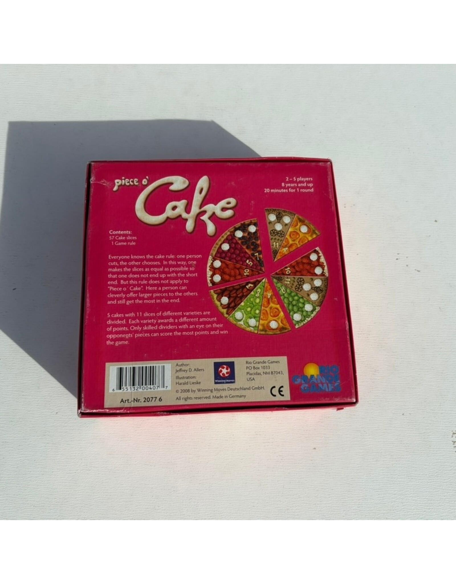 Rio Grande Games Piece o' Cake (USED)