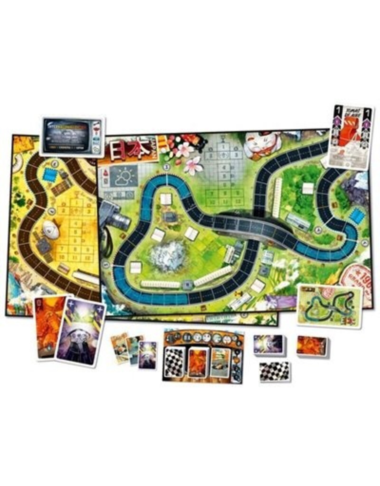 Days of Wonder Heat: Pedal to the Metal (2022) Base Game + Heavy Rain + Rocky Roads + Tunnel Vision