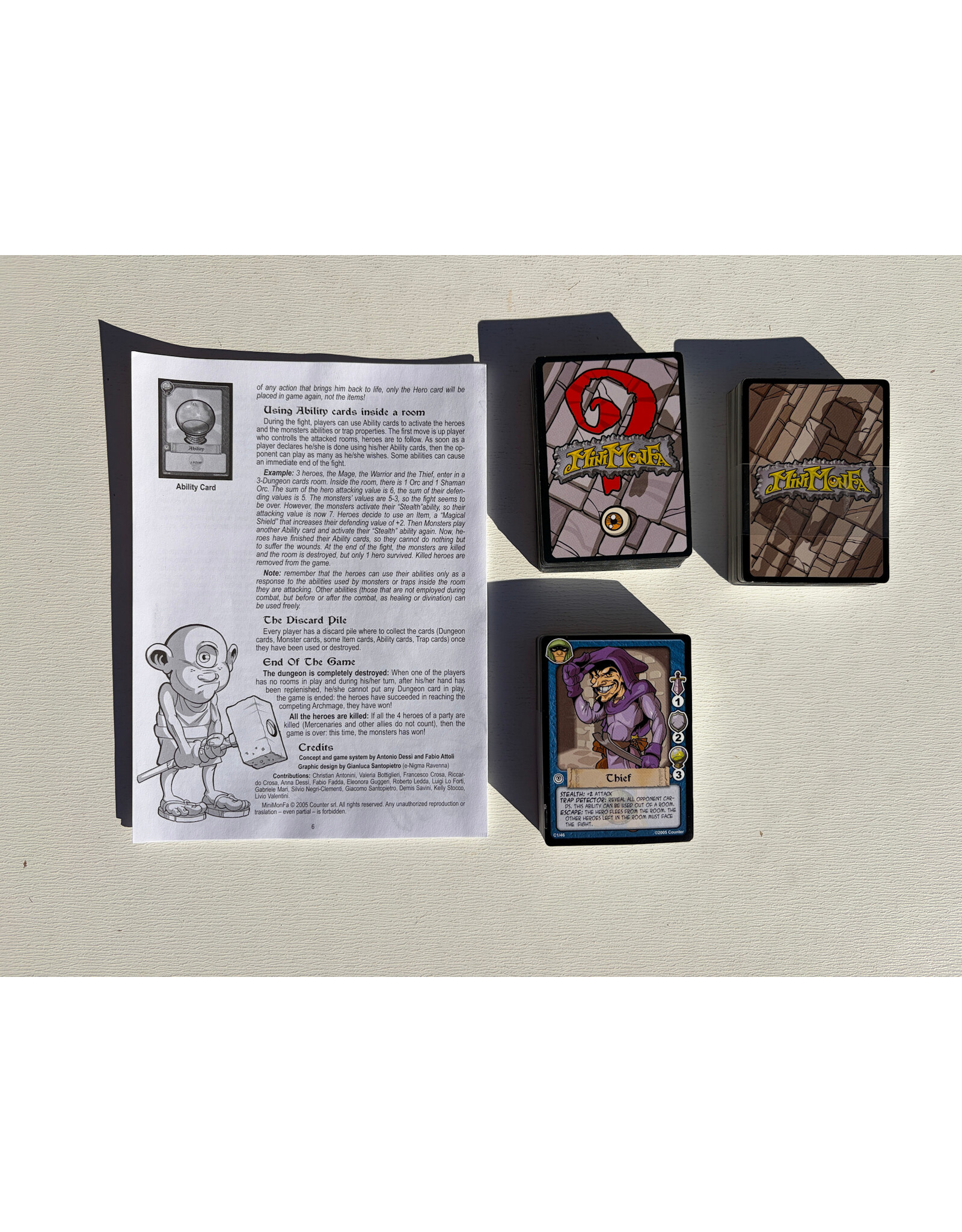 Stratelibri MiniMonFa (MiniMonsterFantasy) (2005) (USED)