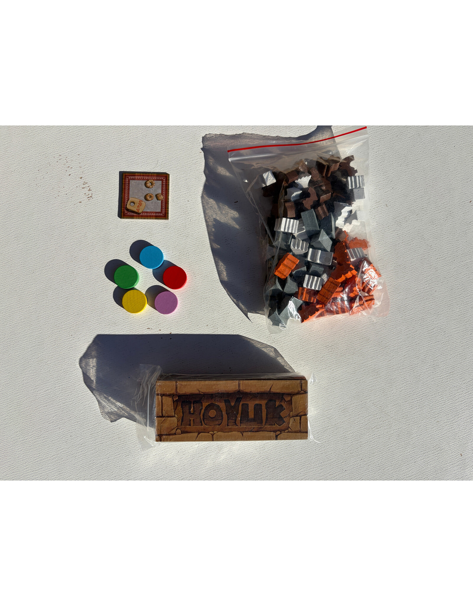 MAGE Company Hoyuk Base Game + Obstacles expansion (USED)