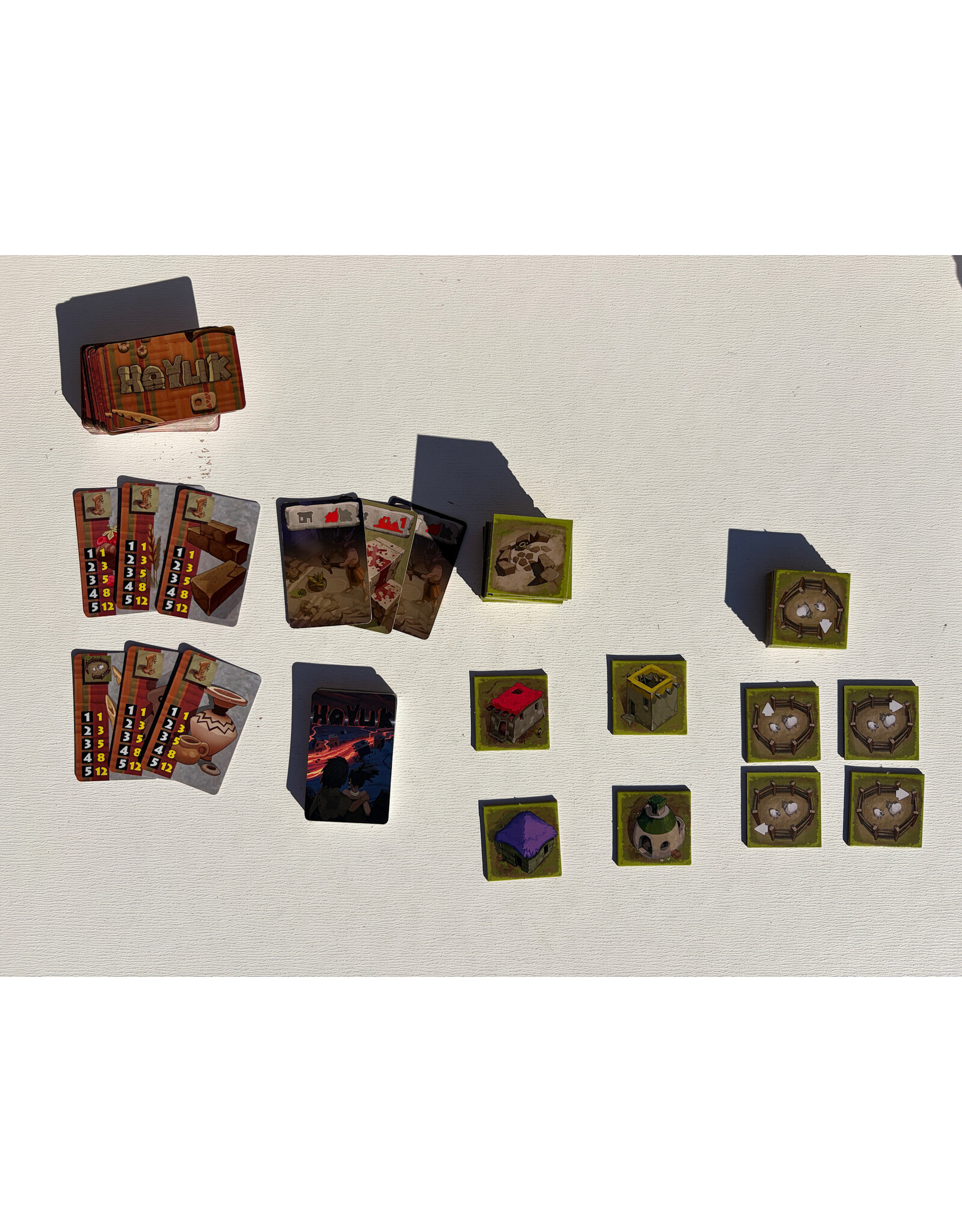 MAGE Company Hoyuk Base Game + Obstacles expansion (USED)