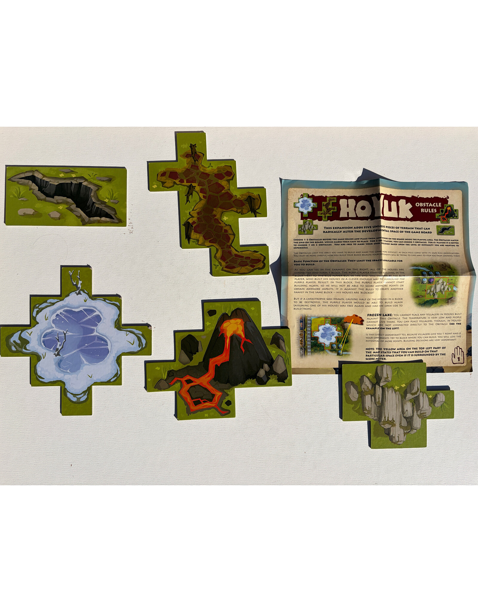 MAGE Company Hoyuk Base Game + Obstacles expansion (USED)