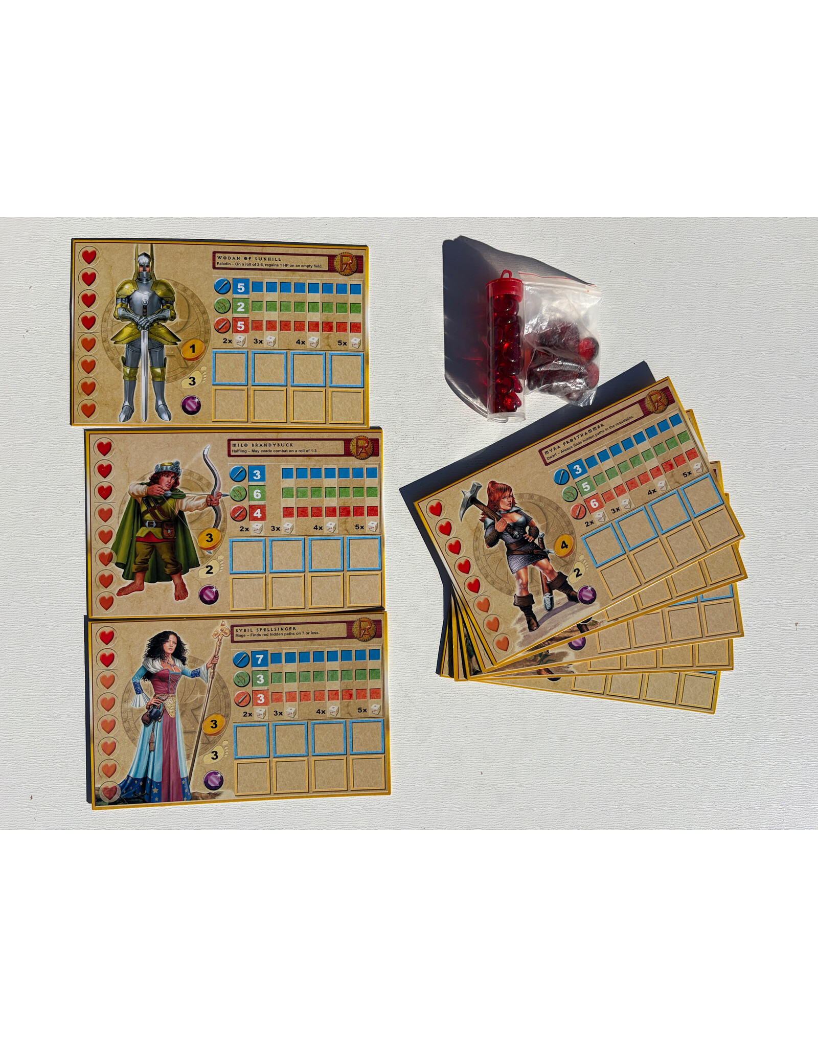 Pegasus Press Return of the Heroes + Under the Shadow of the Dragon expansion (USED)