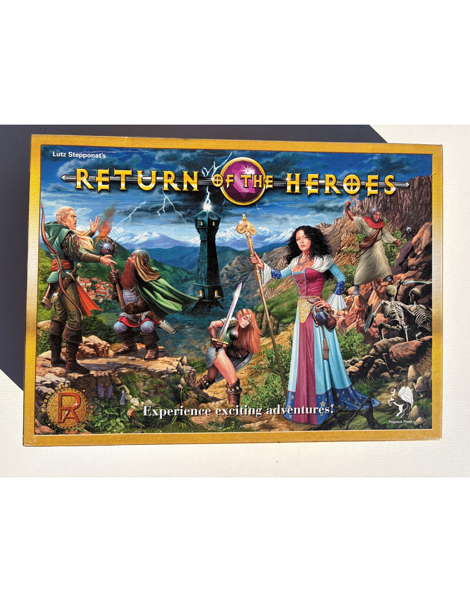 Pegasus Press Return of the Heroes + Under the Shadow of the Dragon expansion (USED)