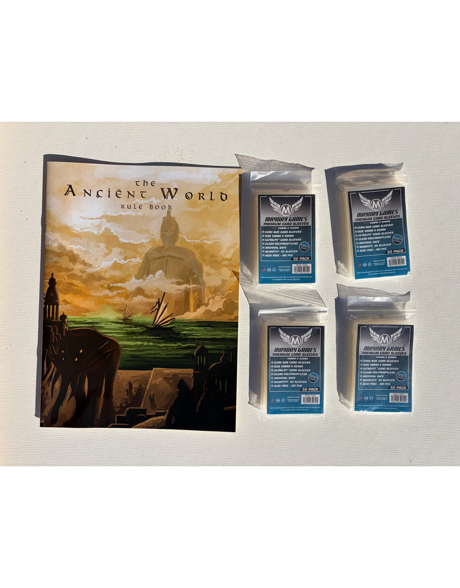 Red Raven Games The Ancient World (USED) with Sleeves