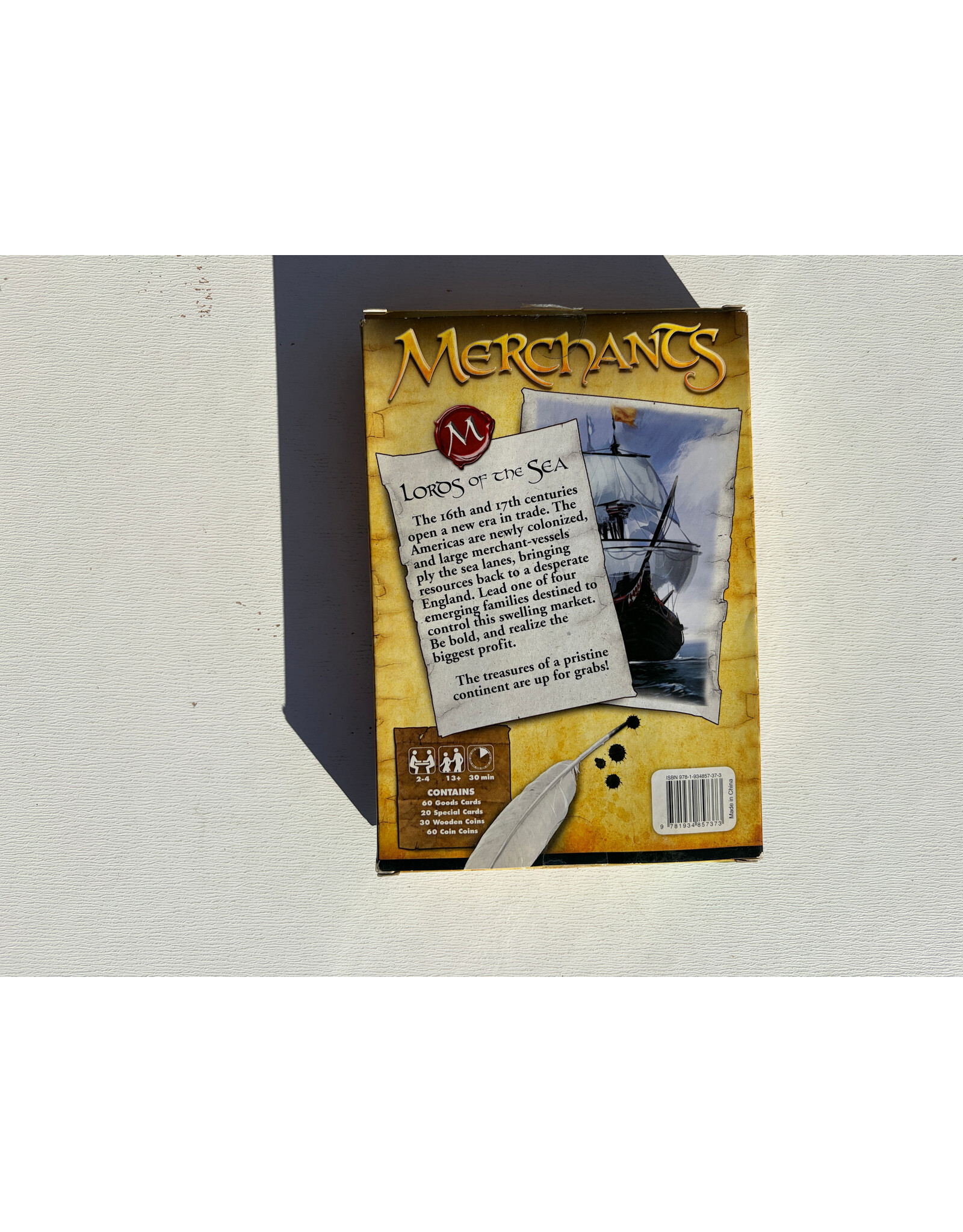 Catalyst Merchants (2007) Outer Box Opened, Game Box NIS