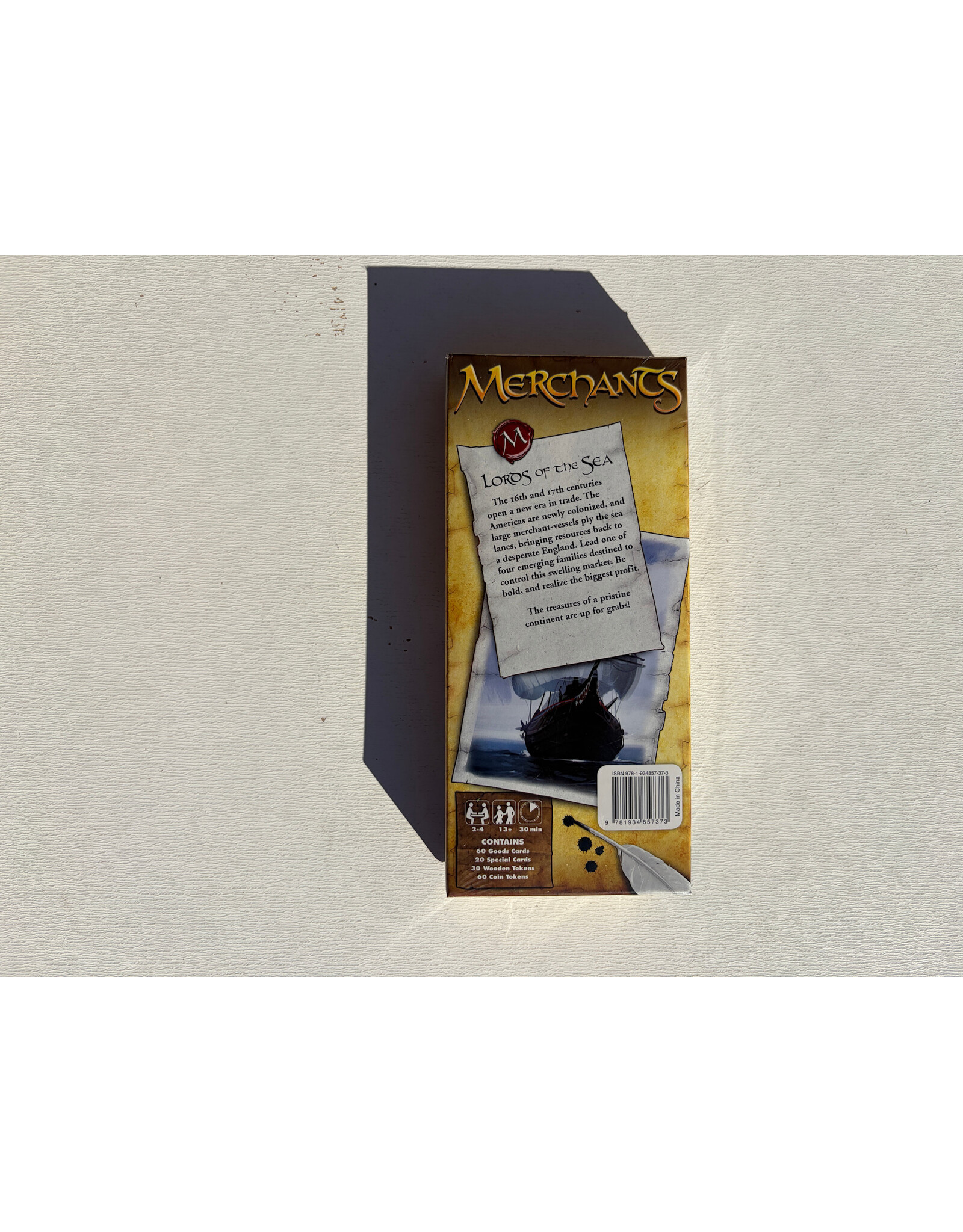 Catalyst Merchants (2007) Outer Box Opened, Game Box NIS