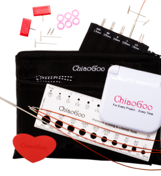 ChiaoGoo ChiaoGoo Mini Twist Interchangeable Set 4" Red Lace US 000-1.5