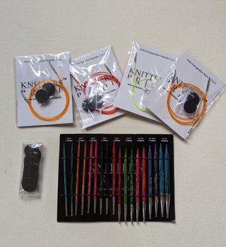 Knitters Pride Dreamz Deluxe Interchangeable Needle Set