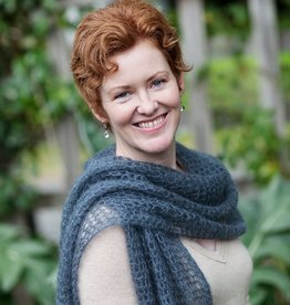 Churchmouse Yarns Kelly's Frothy Crocheted Scarf & Wrap Pattern