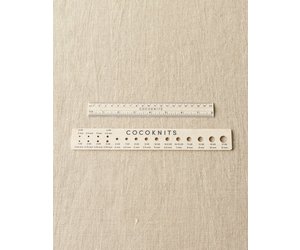 Cocoknits Ruler & Gauge - Magnetic Straightedge Set