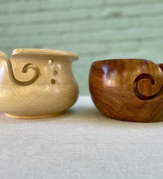 Indian Rosewood Yarn Bowl by Purple Heart