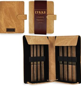Lykke 6" Double Pointed Small Set - Umber Pouch