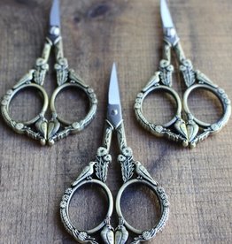 NNK Feathered Friends Scissors - Antique Gold