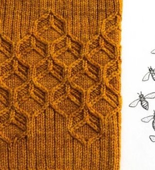 Intro to Cabling - Beeswax Cowl: SU Oct 9 & 16, 12-2 pm
