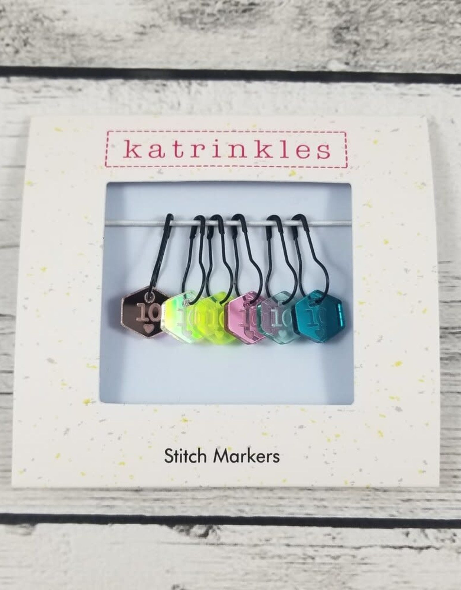 Katrinkles Katrinkles Tiny Cast On Counting Stitch Marker-Acrylic