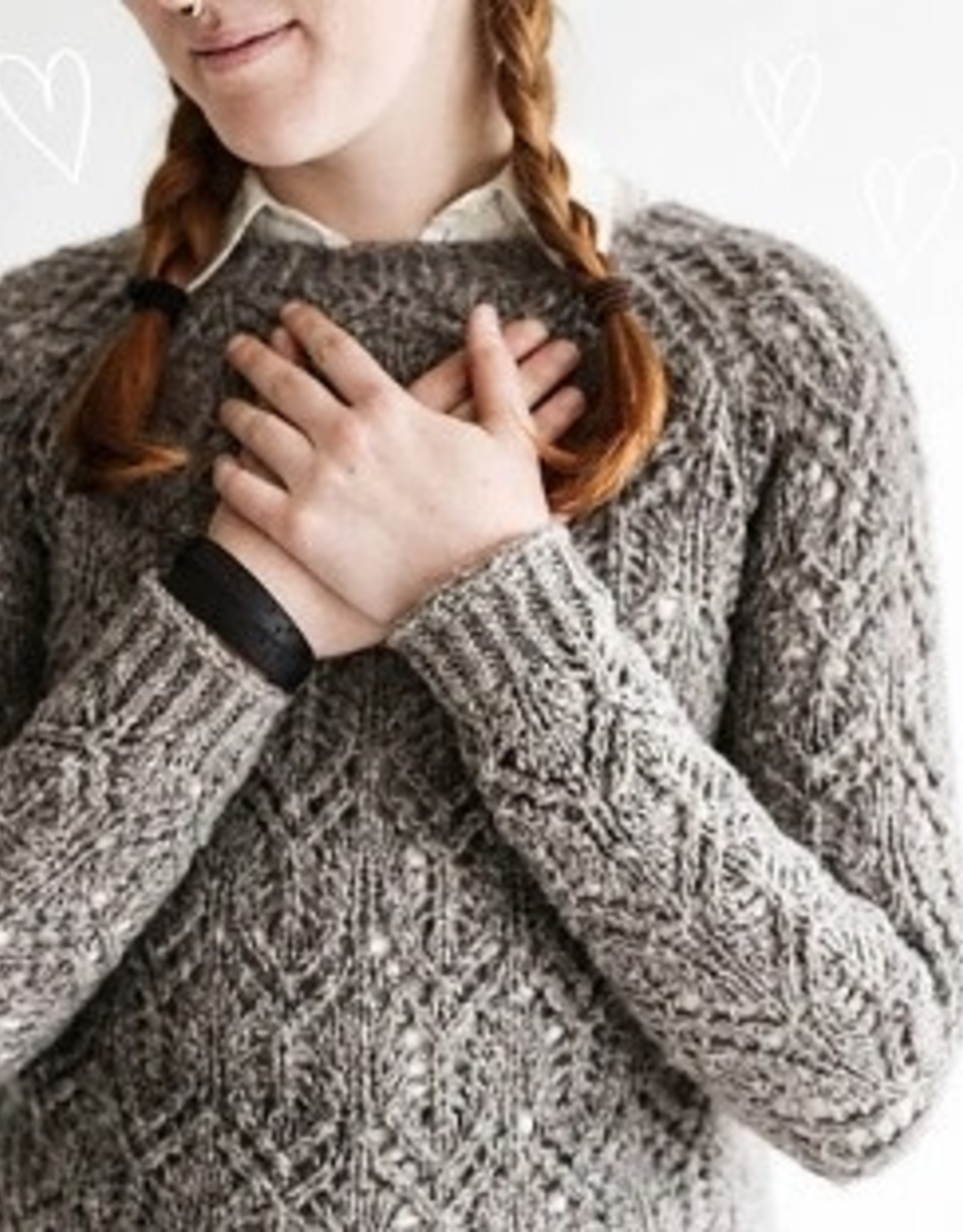 Intro to Lace - the Lovable Sweater: SA Feb 4, 11 & 18, 4-6 pm