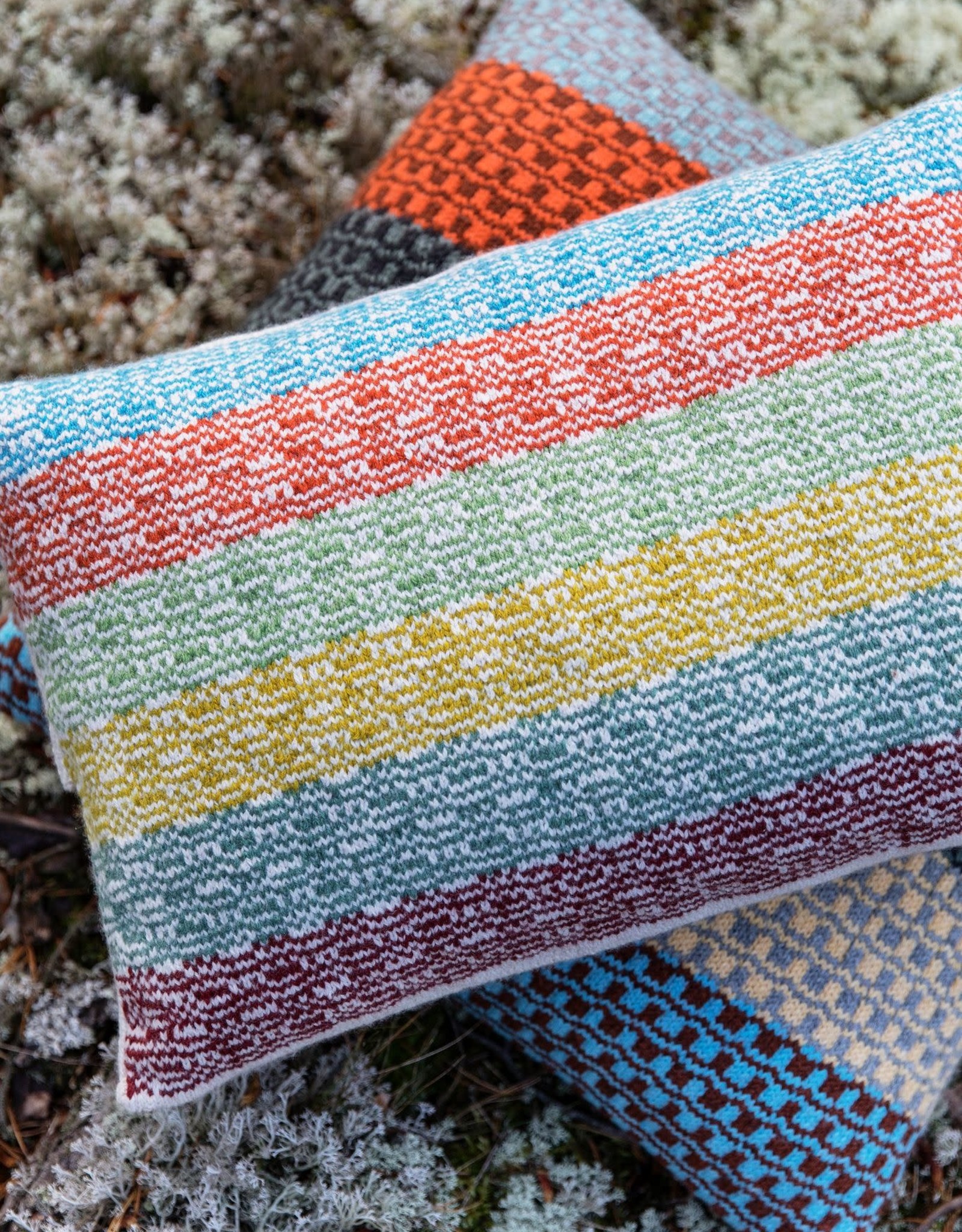 Laine Dee Hardwicke's The Knitted Fabric: Colourwork Projects For You And Your Home