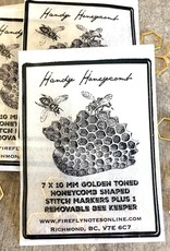 Firefly Notes Firefly Notes Stitch Marker Set-Honeycomb and Bee