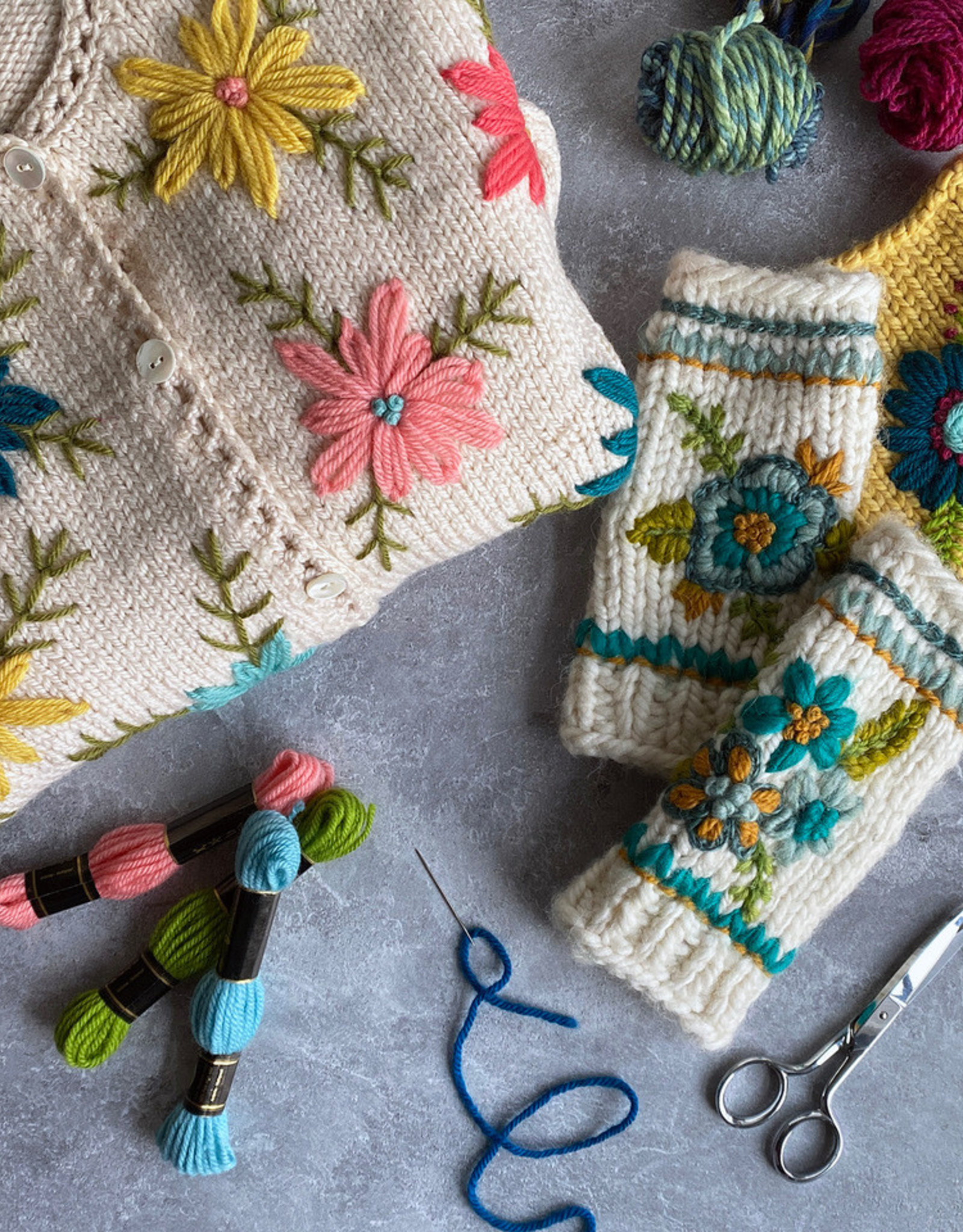 Embroider your Knitting with Betz White: SA Apr 15, 1-4 pm