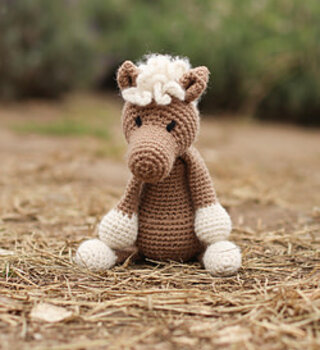 Toft Animal Crochet Kit- Victoria The Triceratops - fibre space