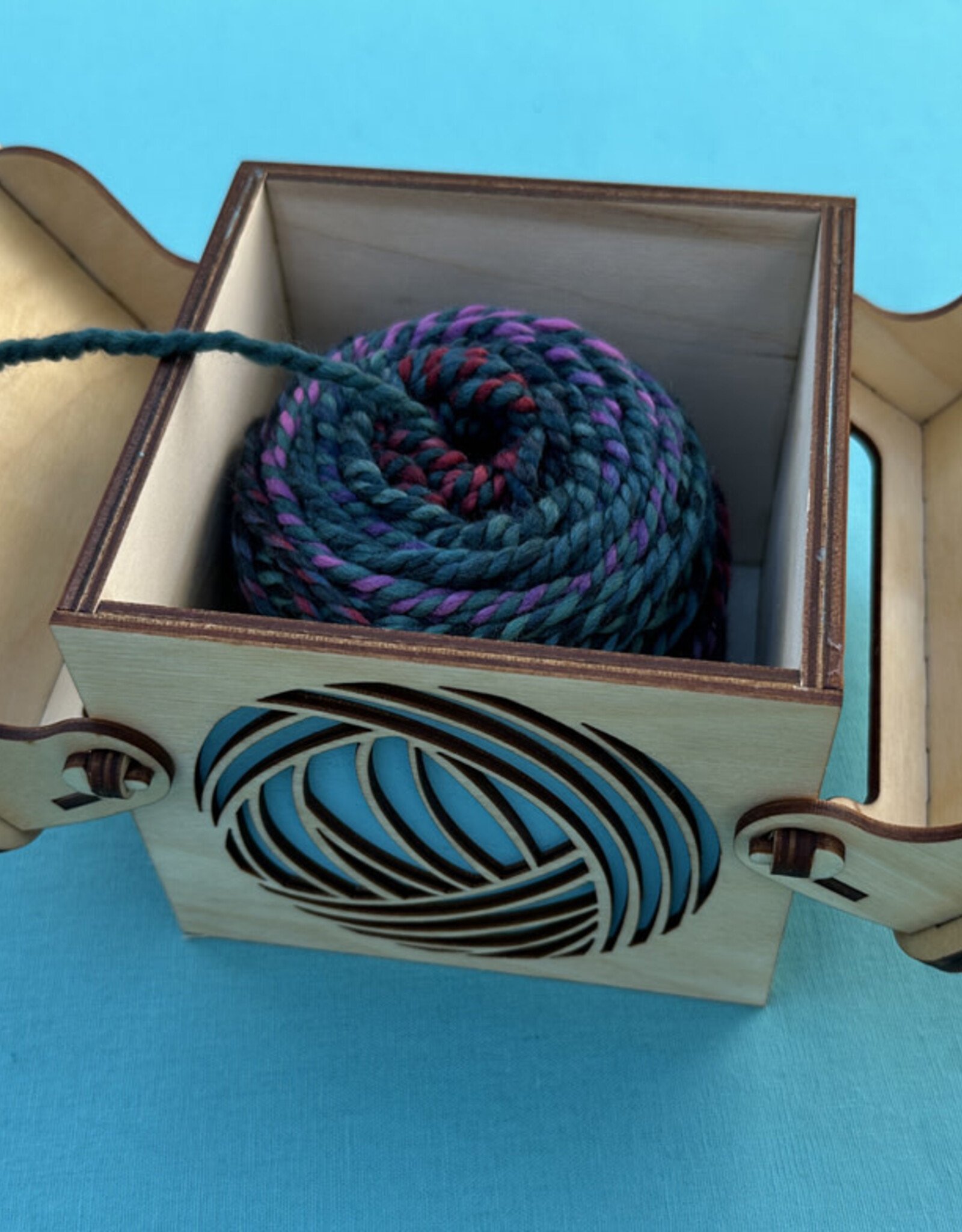 Lemonwood fibre space Custom Yarn Box