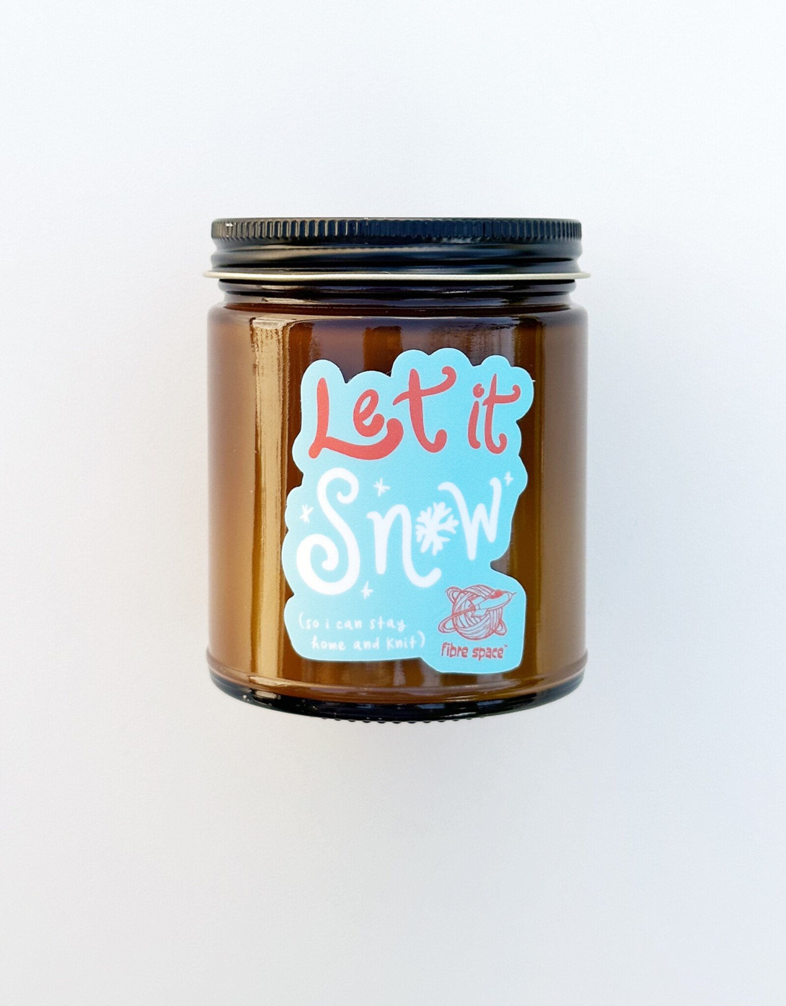 Wax & Wool Candle: Let it Snow exclusive scent