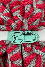 Katrinkles fibre space Rocket Ship Shawl Cuff