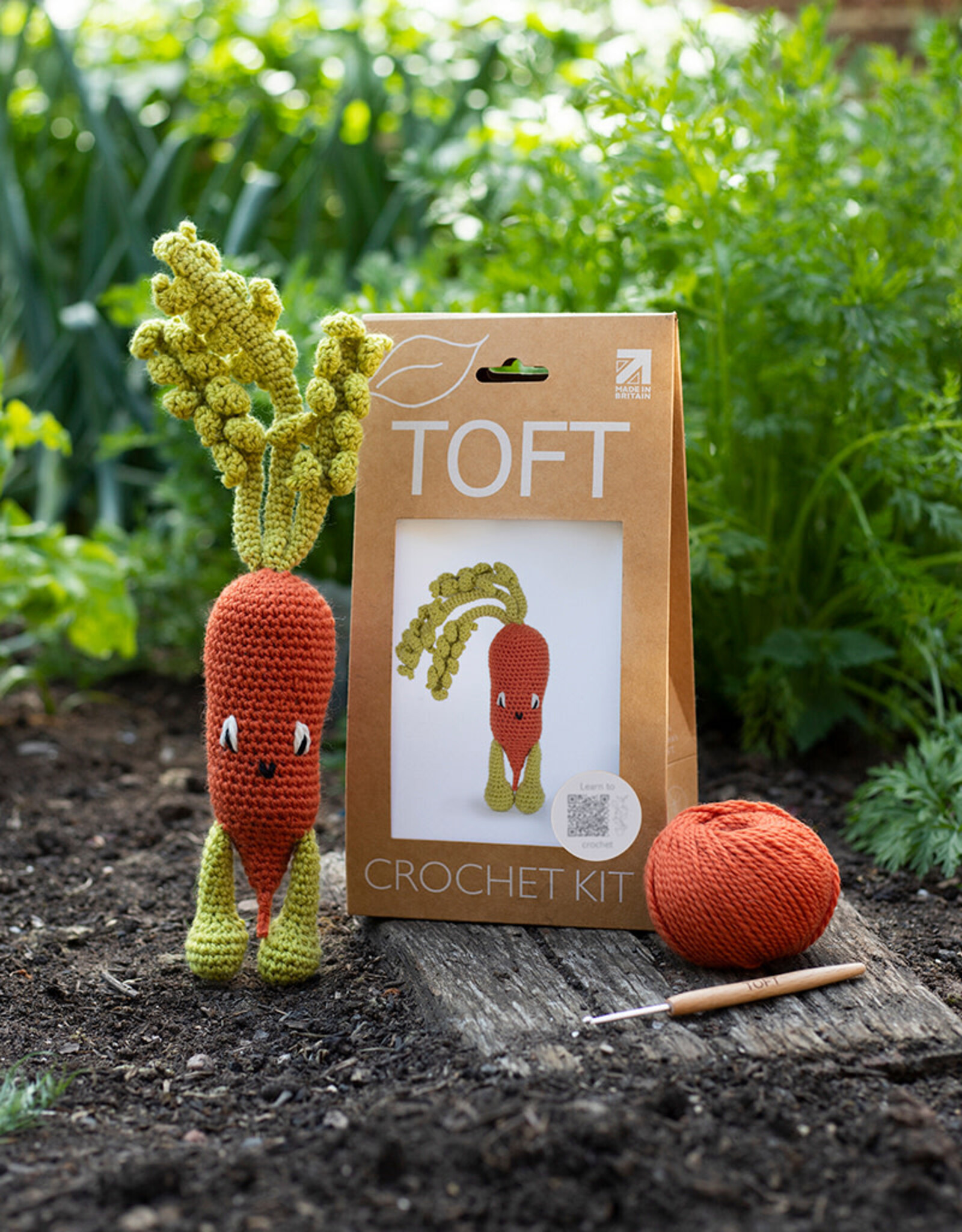 TOFT Toft Veggie Crochet Kit- Chantenay Carrot