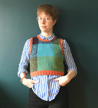 Intro to Intarsia - Warp Vest: TU May 14, 21 & 28 at 7 pm