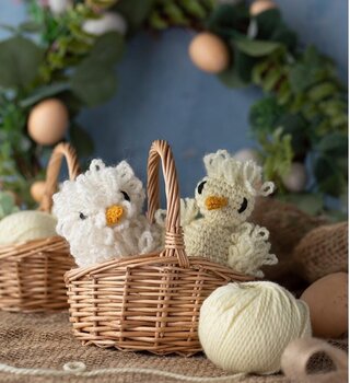 TOFT Toft Animal Crochet Kit-Spring Chicks