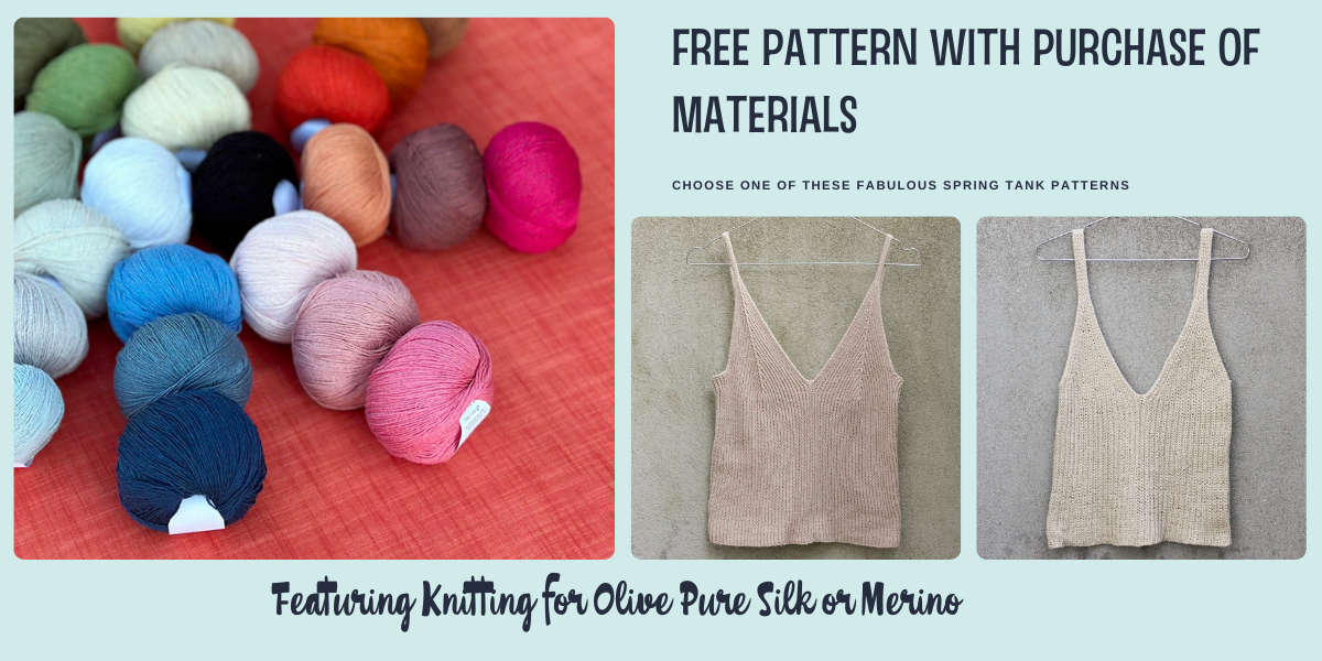 Knitting for Olive Spring Tanks